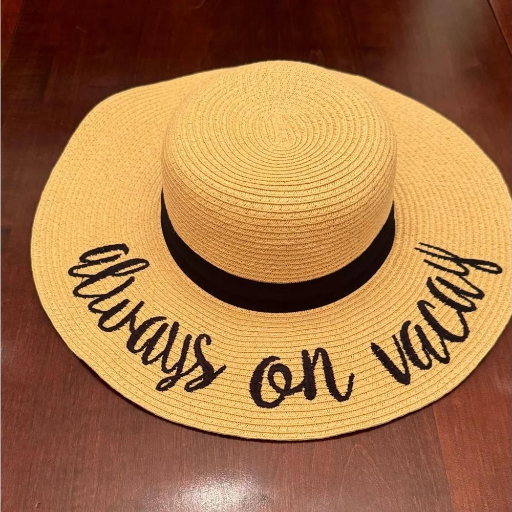 Always on Vacay Hat. Fun! - Picture 5 of 6